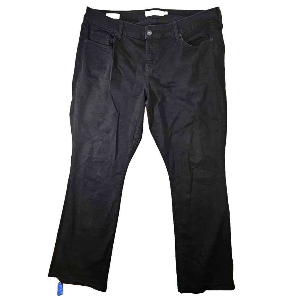 Torrid Denim Jeans 20T Tall  Stretch  32” Inseam Slim Bootcut Black Denim